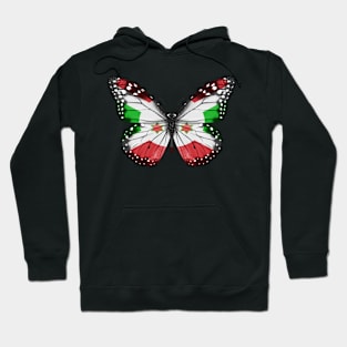 Burundian Flag  Butterfly - Gift for Burundian From Burundi Hoodie